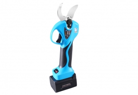 Kéo cắt cành điện chạy bằng  pin 2A Lithium, với 2 gói sạc dự phòng, có động cơ không chổi than, Đường kính cắt 32mm Model: SC-8609
