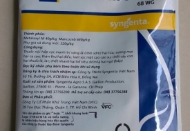 Ridomil Gold 68WG (Trị đốm nâu)
